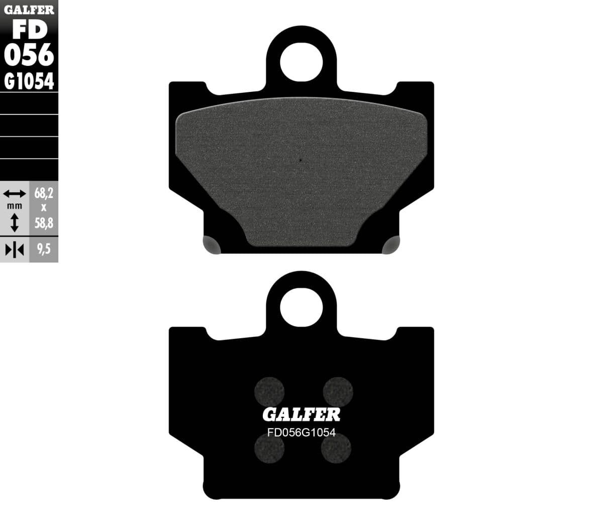 Semi-Metallic Brake Pads