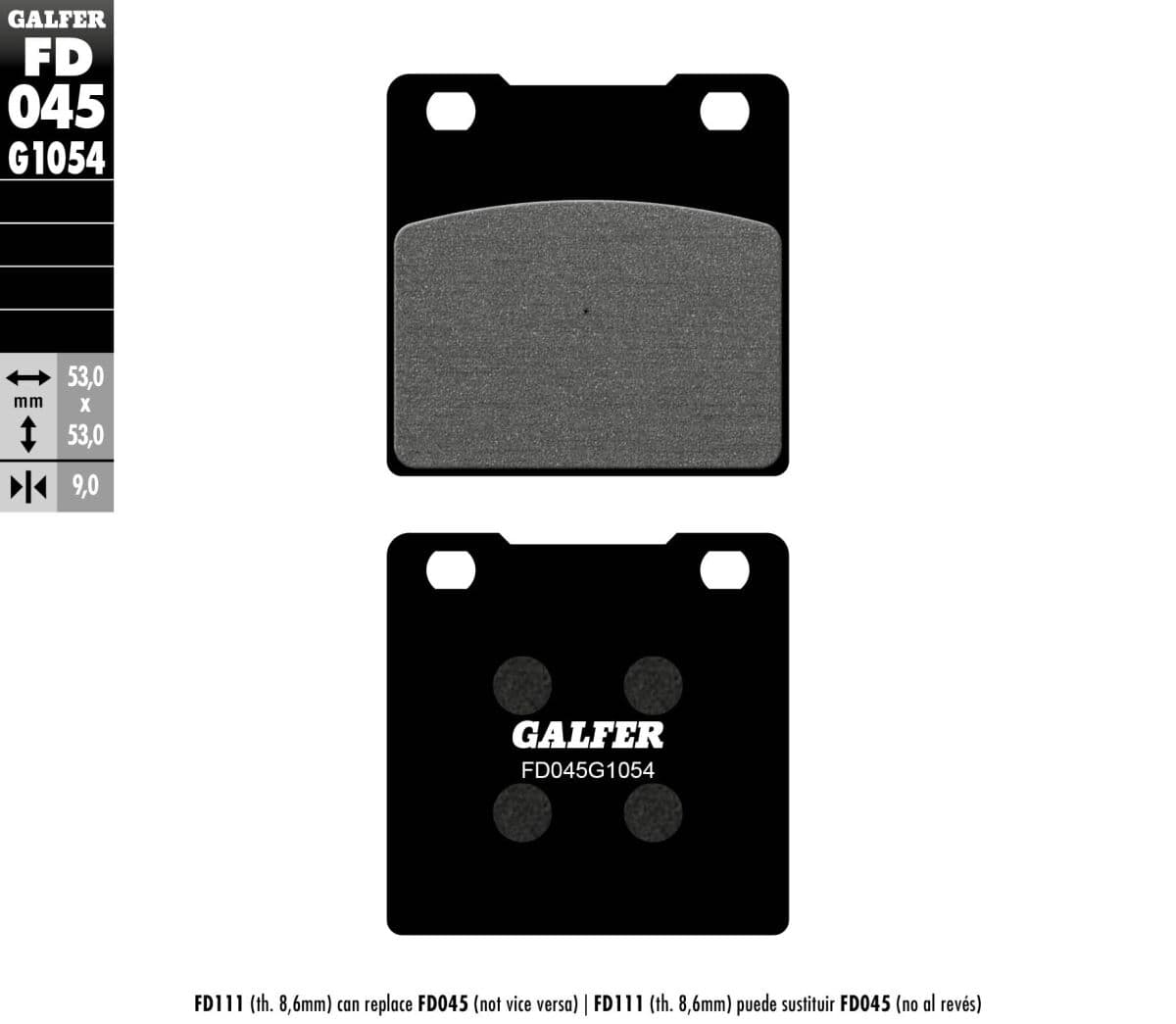 Semi-Metallic Brake Pads
