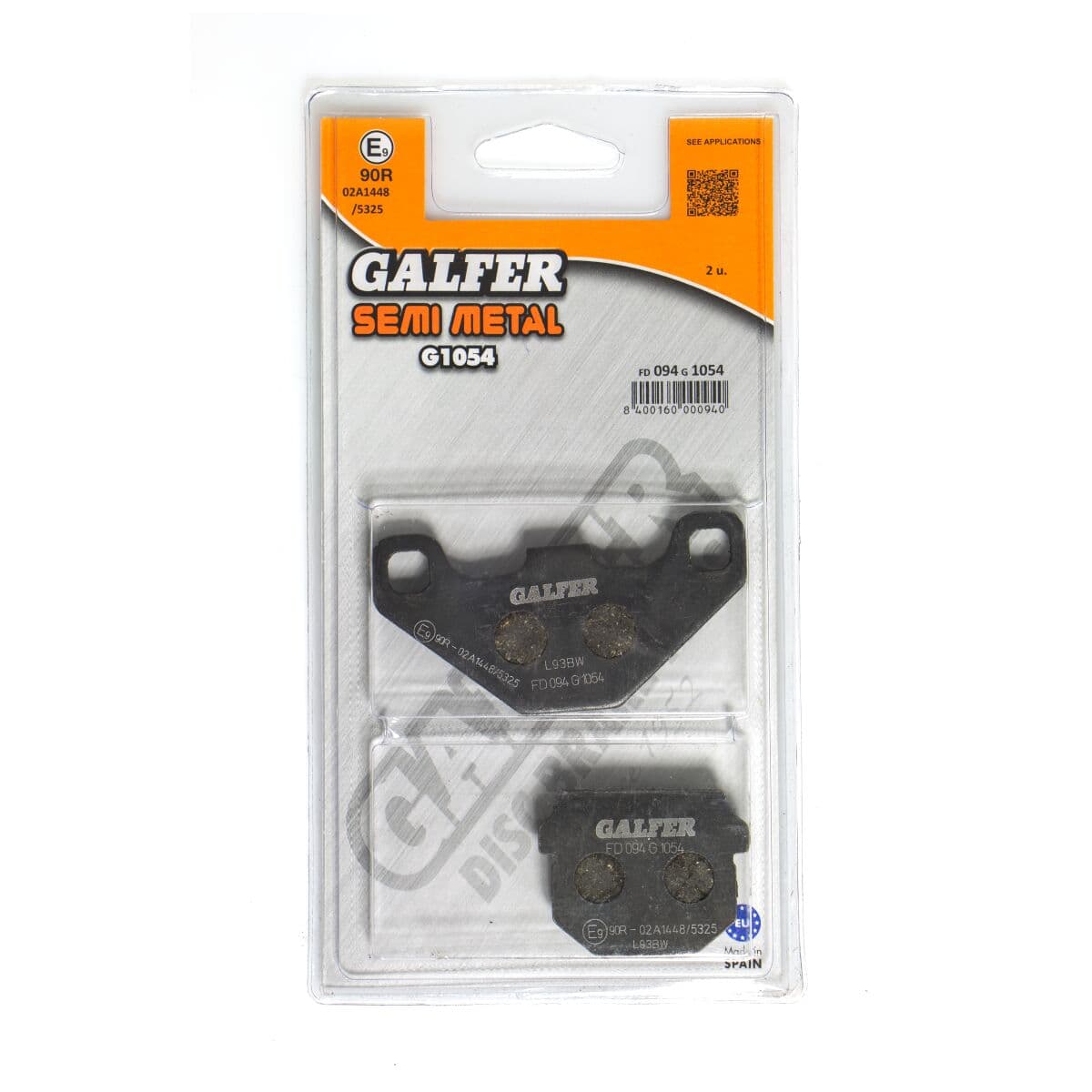 Semi-Metallic Brake Pads