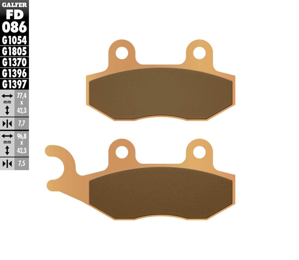 HH Sintered Brake Pads