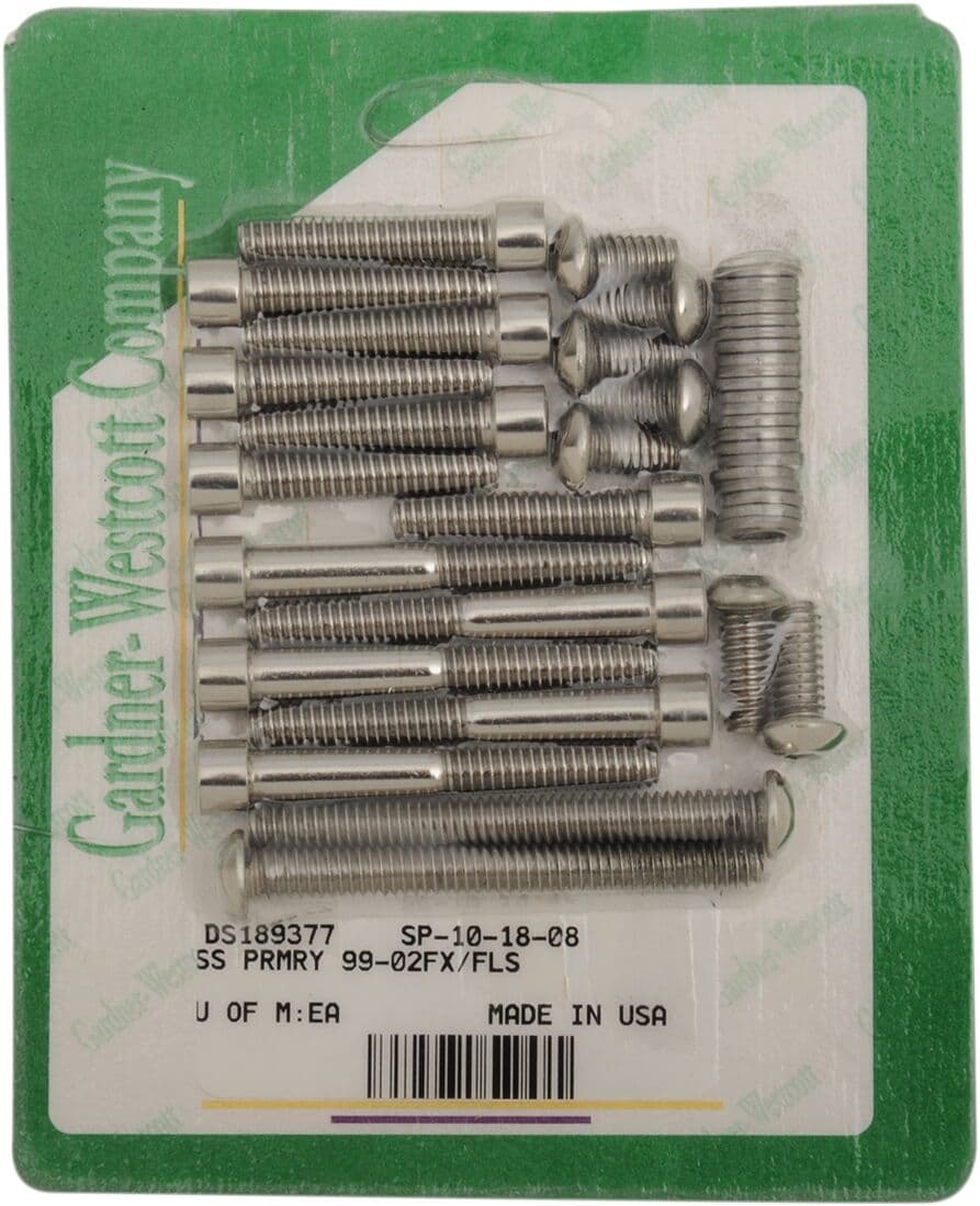 Primary Cover Bolt Kit
