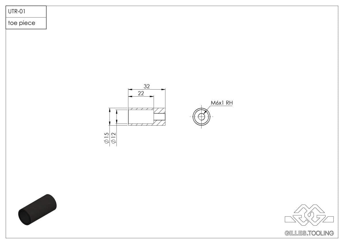 Toe Piece for Footpegs
