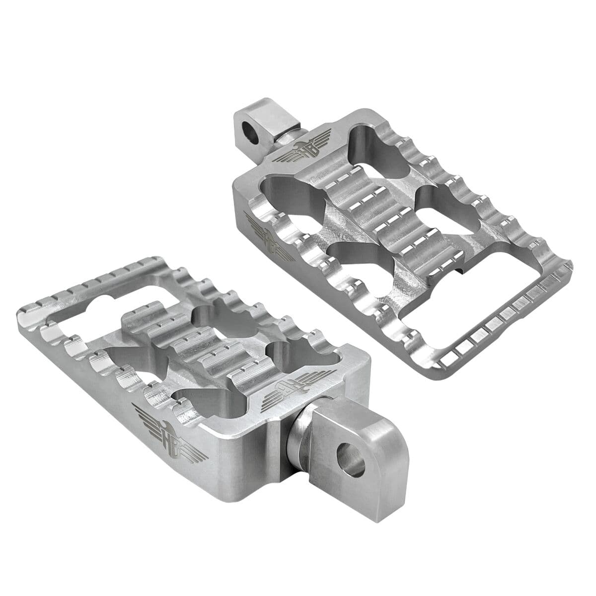 Foot Pegs for Harley Silver