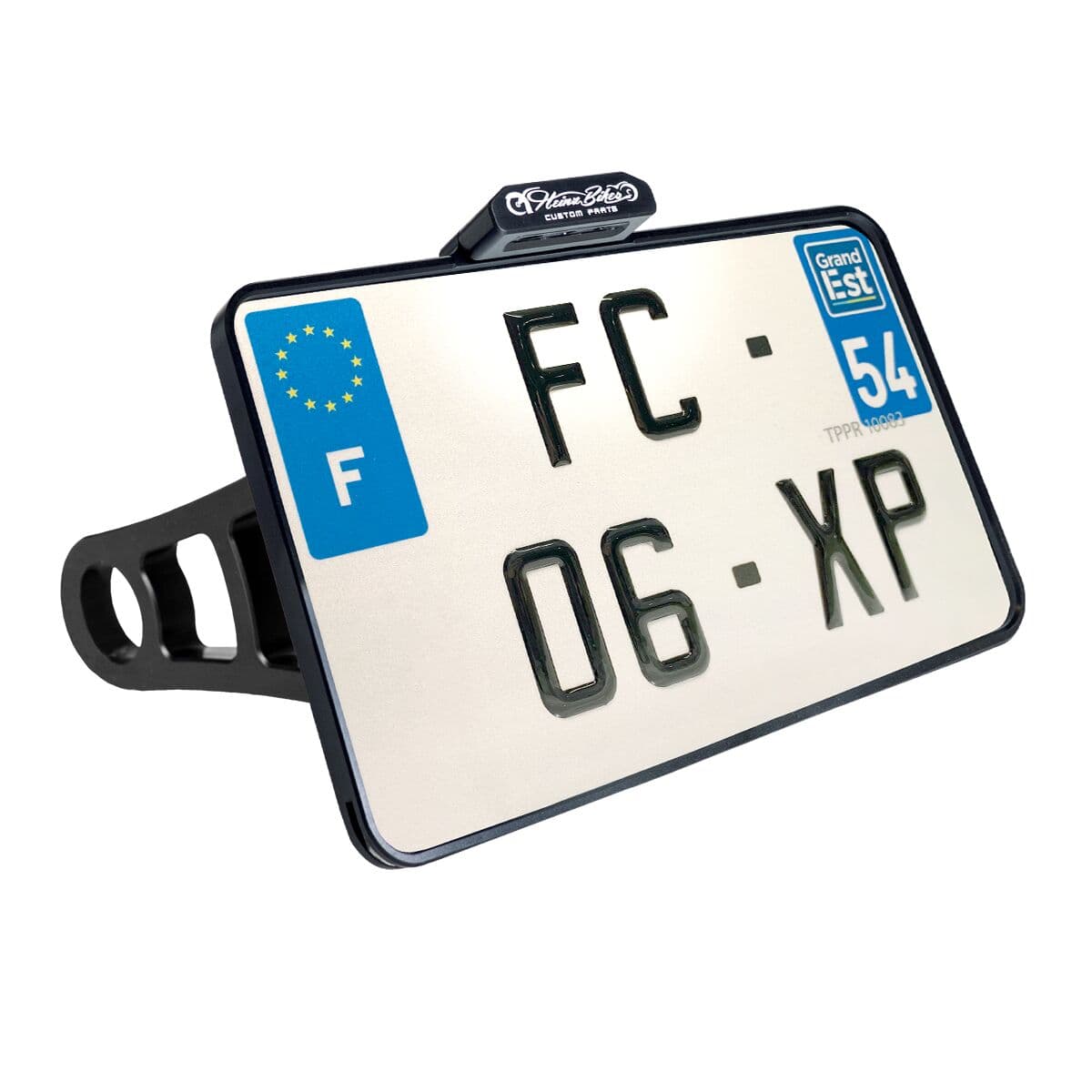 License Plate Side Mounts - with 1" Axle