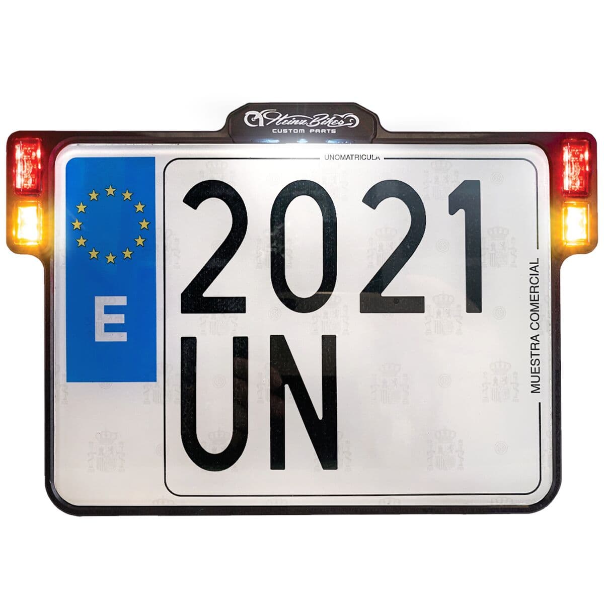 License Plate Holder 3-in-1 for EU Countries