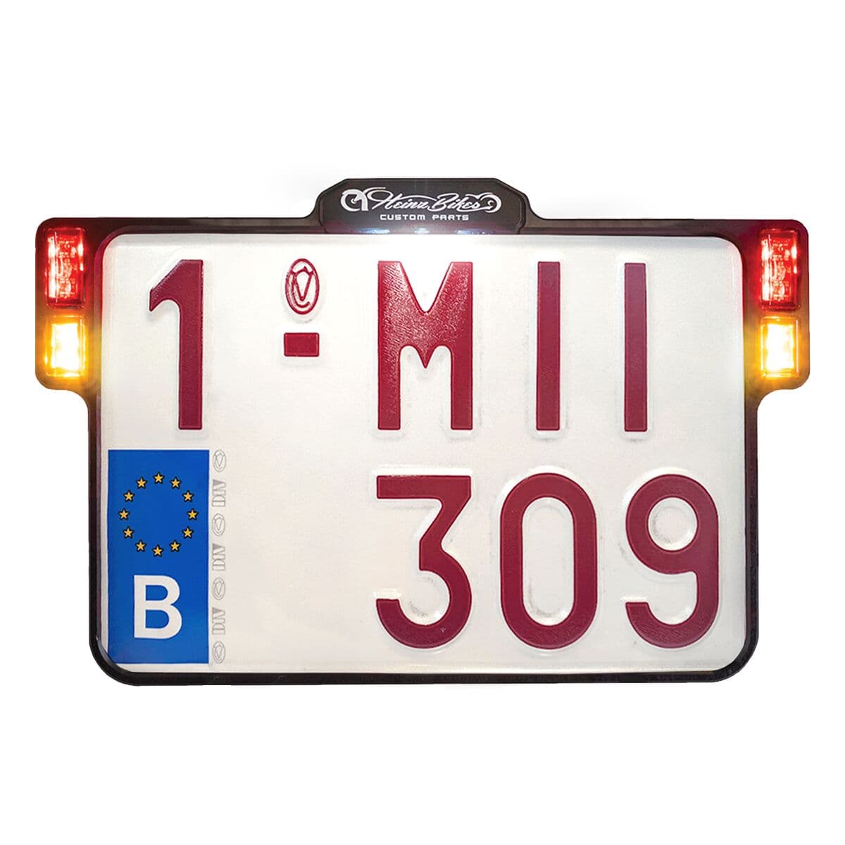 License Plate Holder 3-in-1 for EU Countries