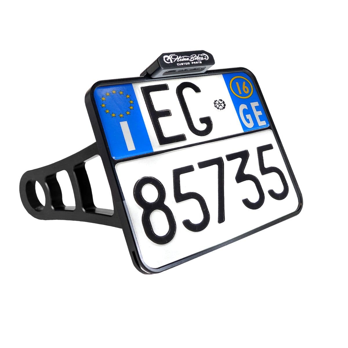 License Plate Side Mounts - with 1" Axle
