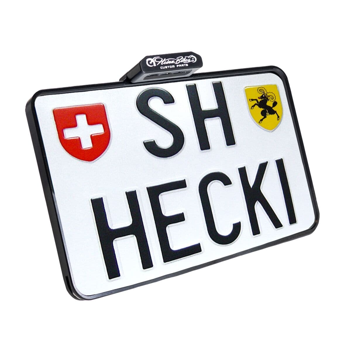 Side Mount License Plate Holder