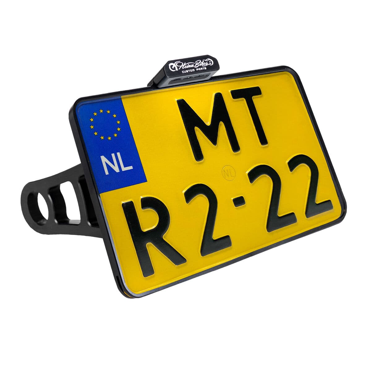 License Plate Side Mounts - with 3/4" Axle
