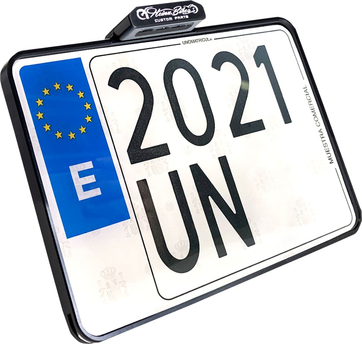 License Plate With Taillight