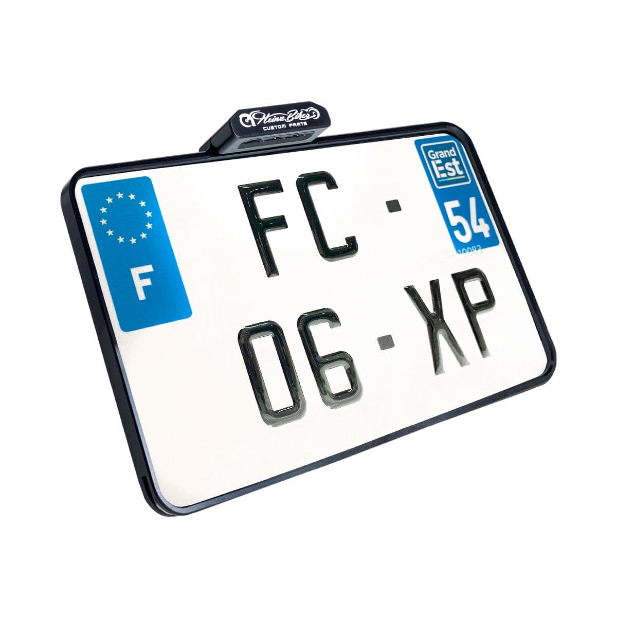 License Plate With Taillight