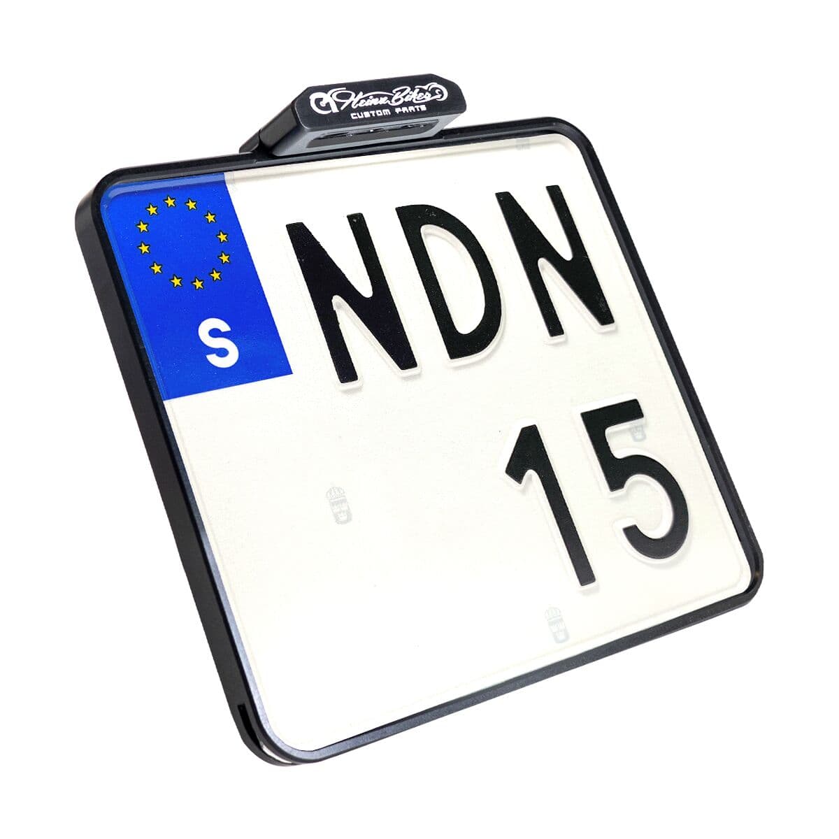 License Plate With Taillight