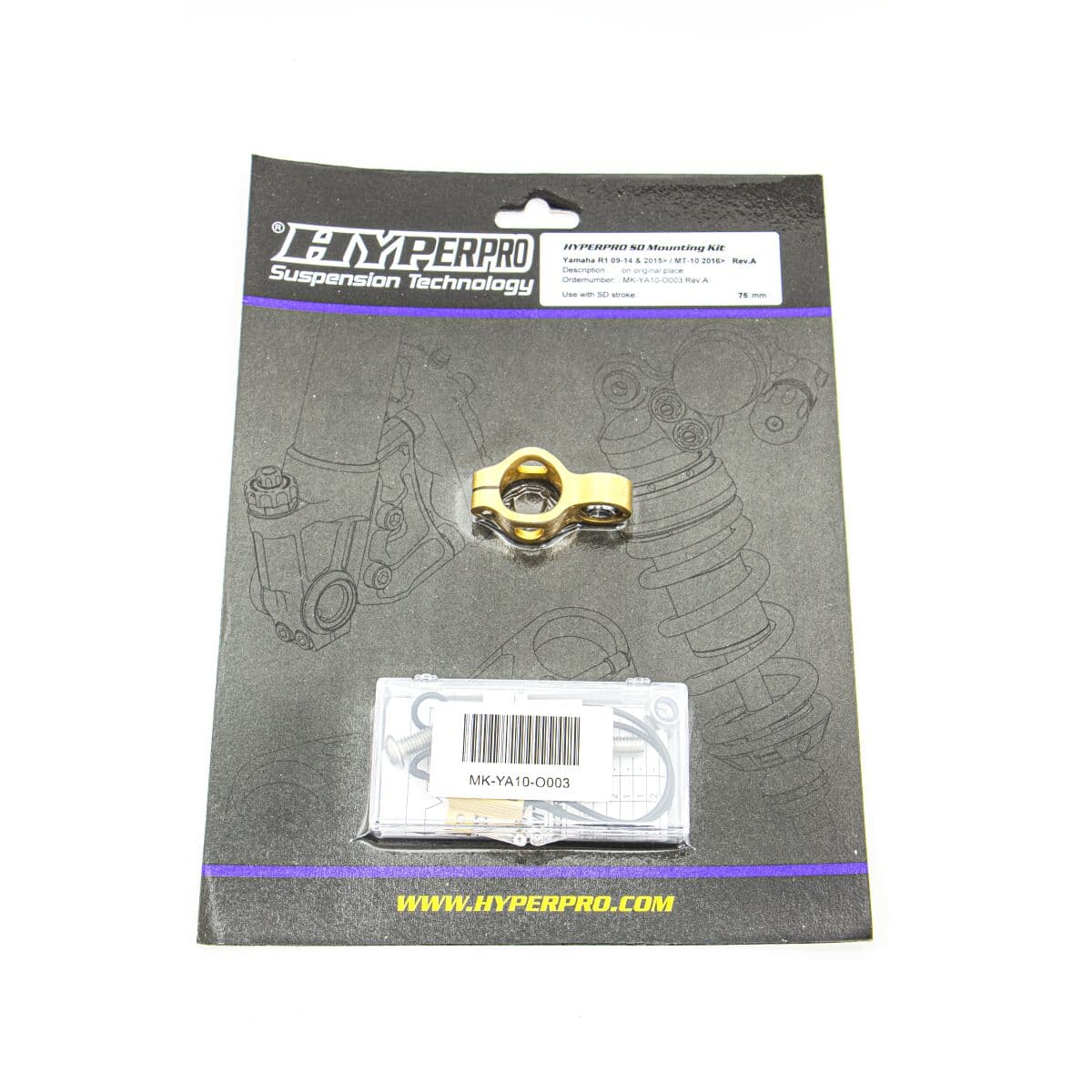 Steering Damper Mounting Kit