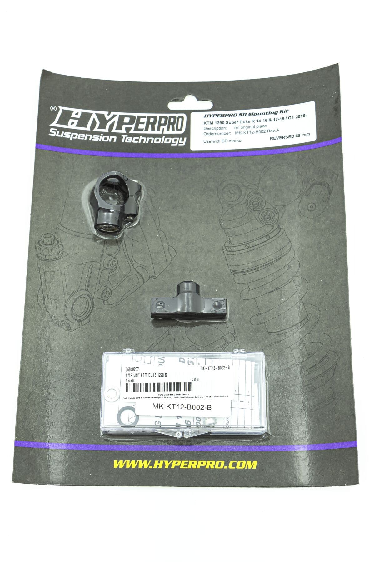 Steering Damper Mounting Kit