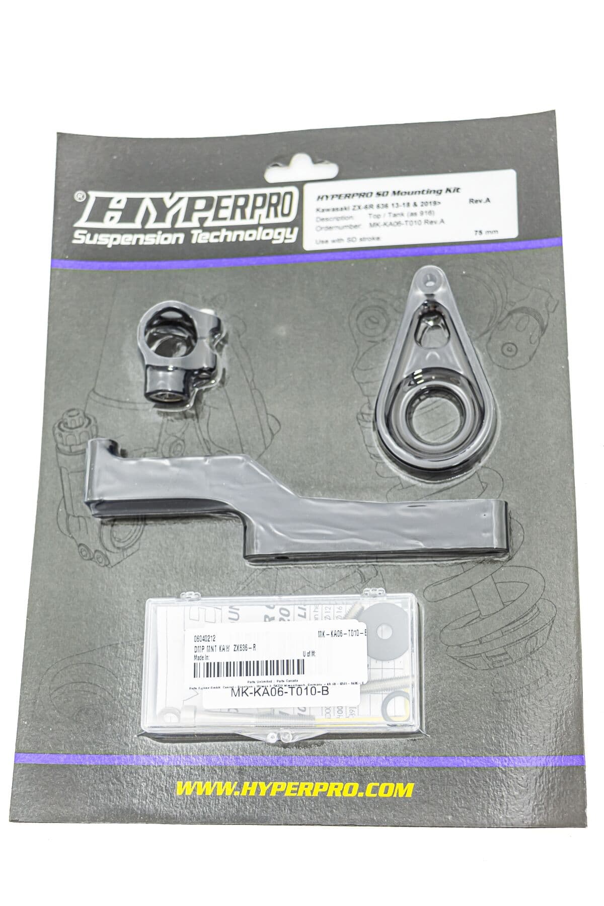 Steering Damper Mounting Kit