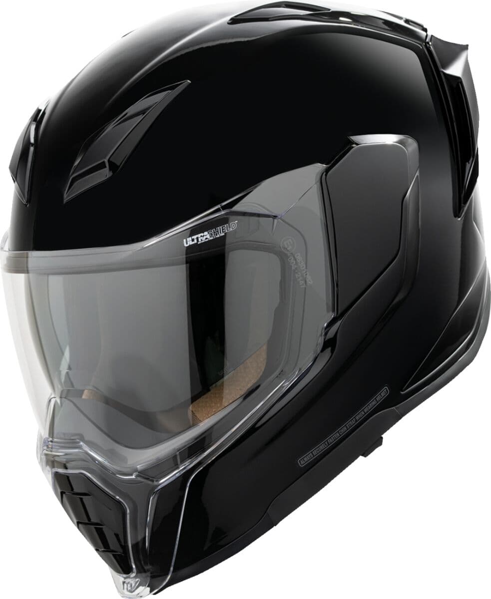 Cască Ultraflite™ Solid MIPS® Negru Lucios