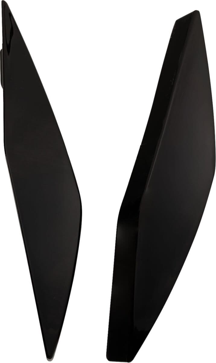 Ultraflite™ Helmet Side Covers Black Gloss