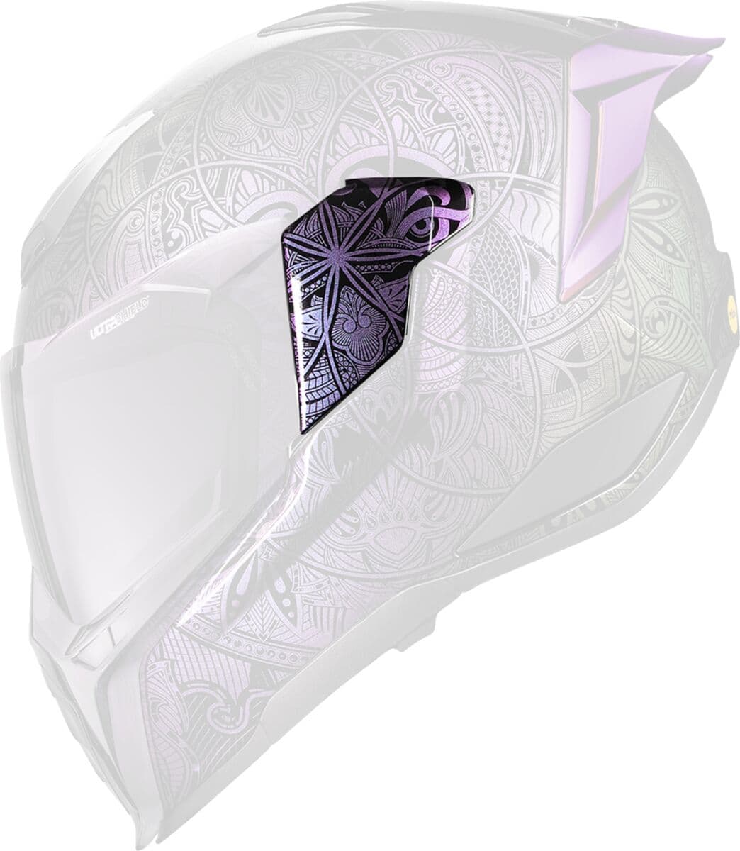 Ultraflite™ Helmet Side Plates Purple