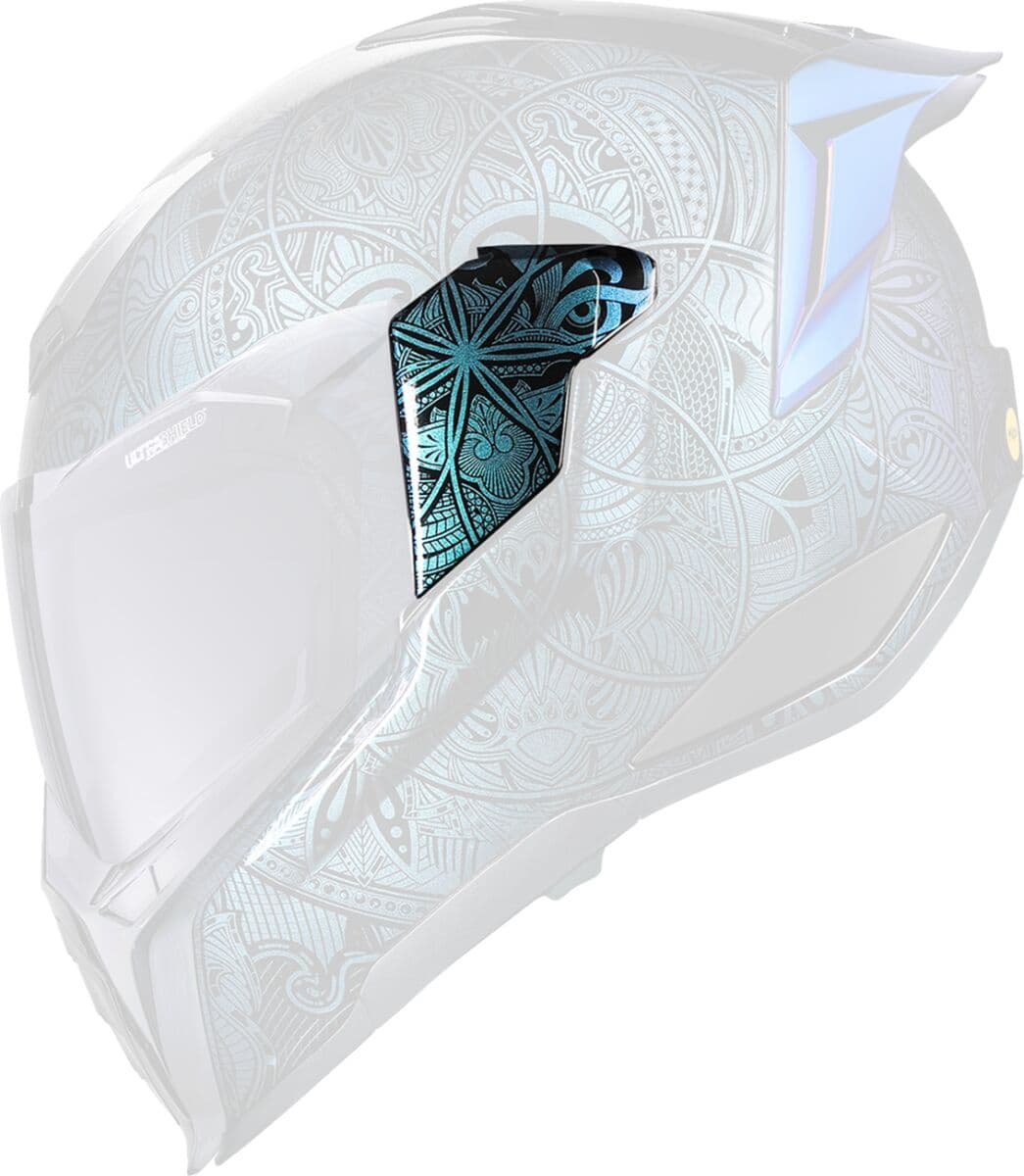 Ultraflite™ Helmet Side Plates Blue