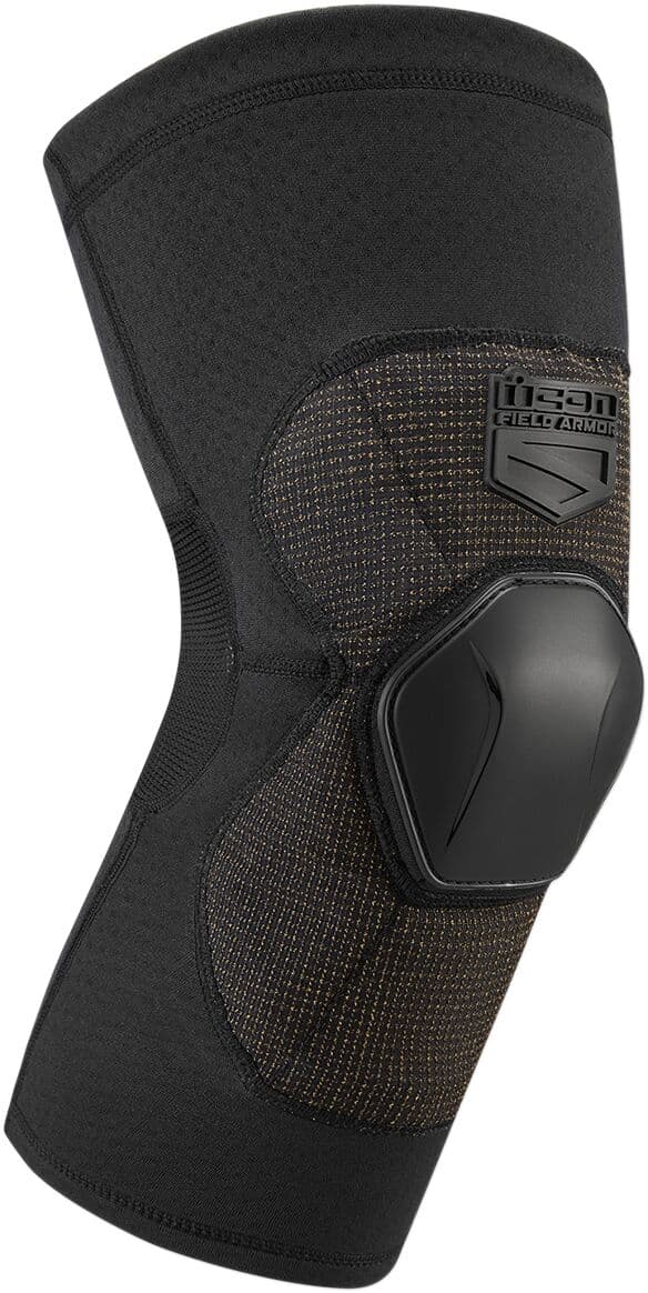 Field Armor™ Compression Knee Guards Black