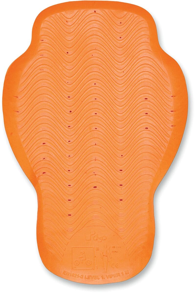 D3O® Viper 1 Back Impact Protector Orange