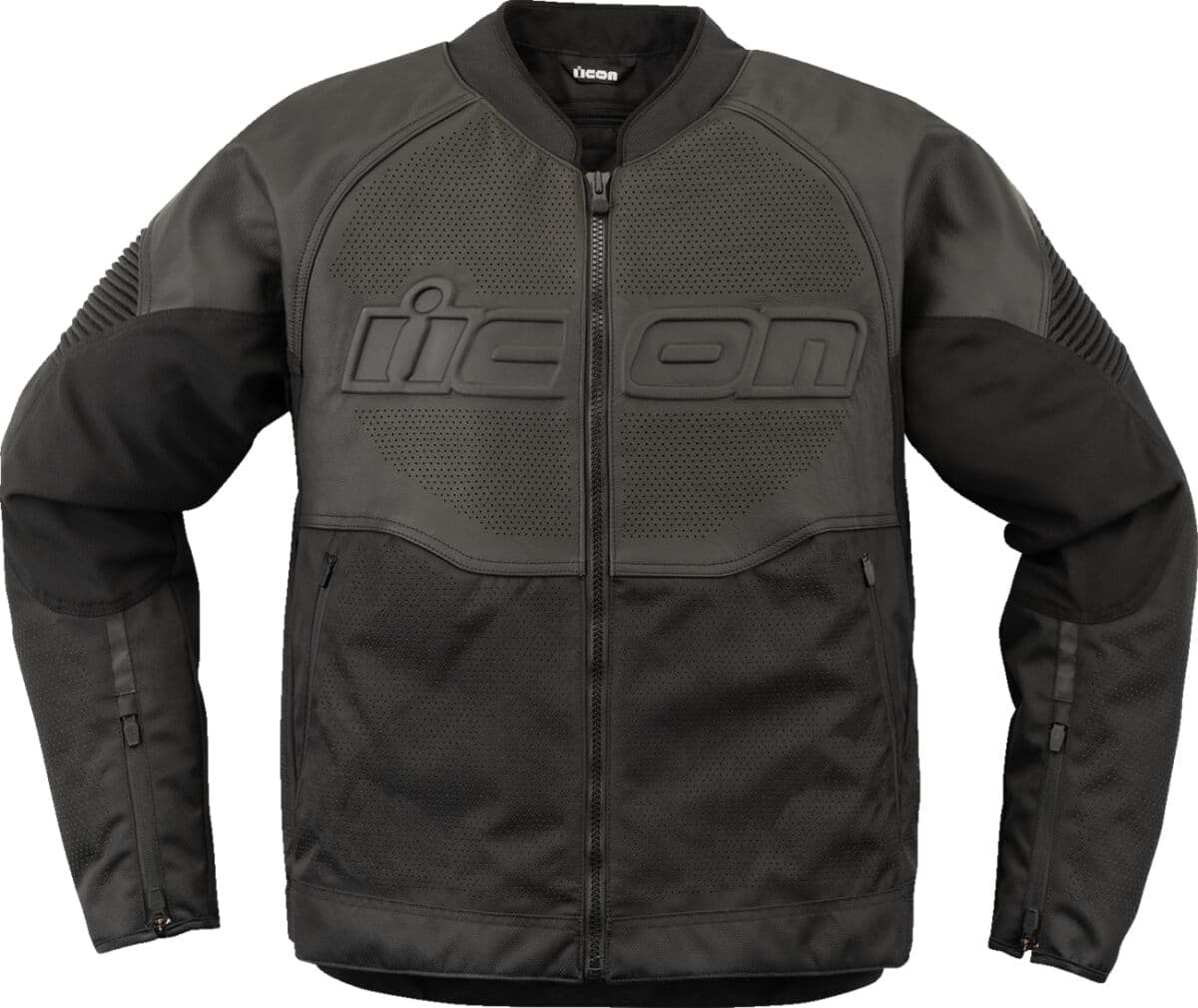 Overlord3™ Leather Jacket Black