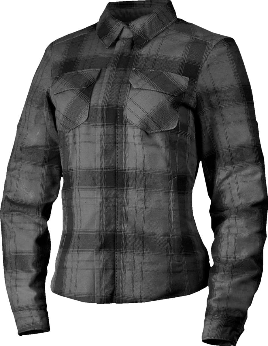 Women's Fallblock Flannel™ Jacket Black| Gray