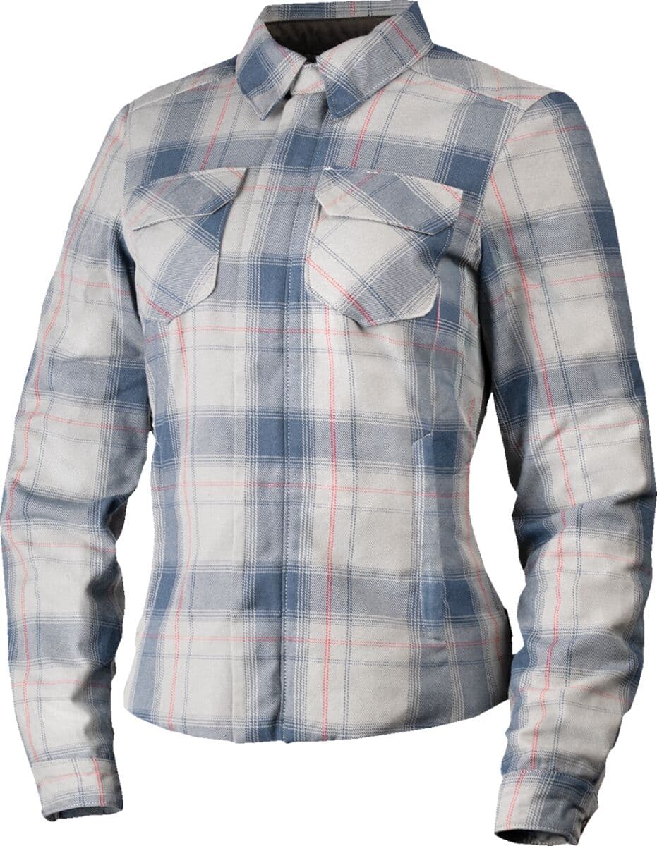 Women's Fallblock Flannel™ Jacket Gray| White