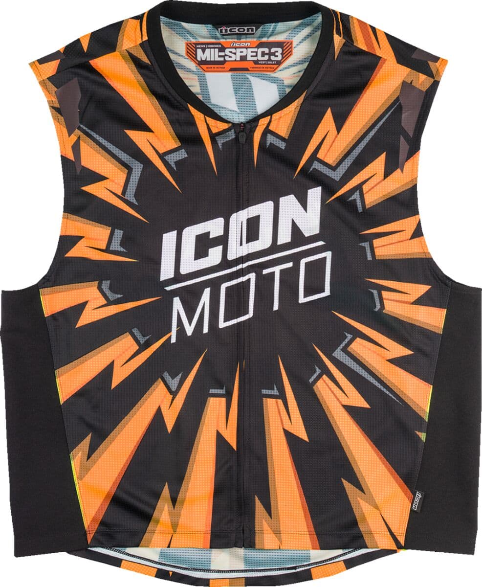 Mil-Spec 3™ Vest Black| Orange