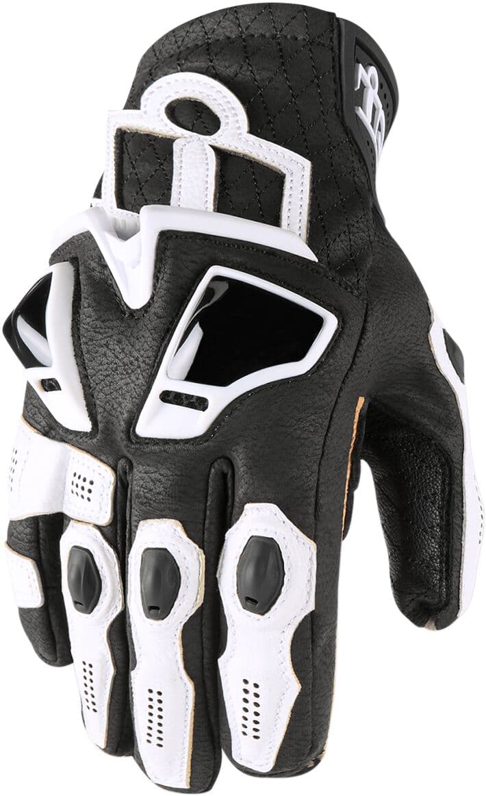 Hypersport™ Short Gloves Black| White