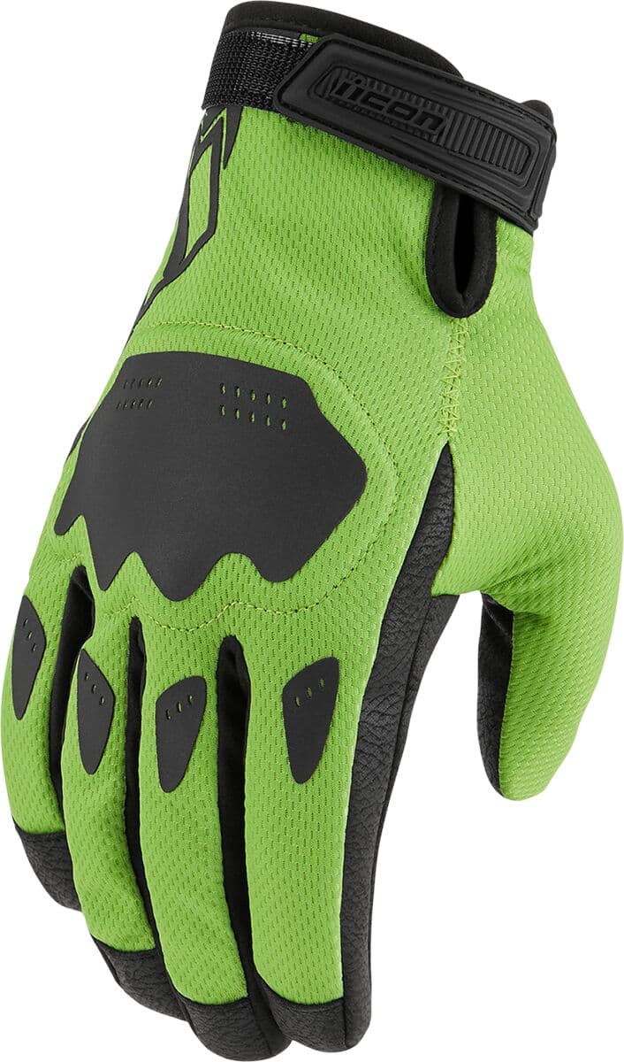 Hooligan™ CE Gloves Black| Green