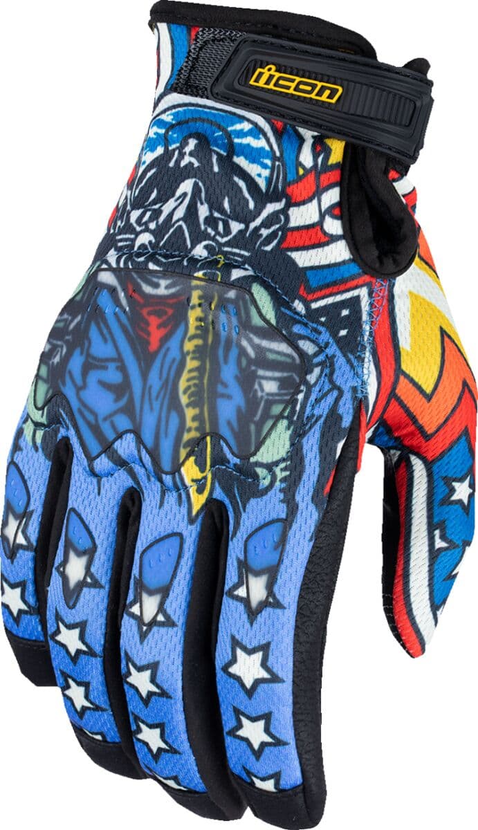 Hooligan™ CE Flyboy Gloves Blue
