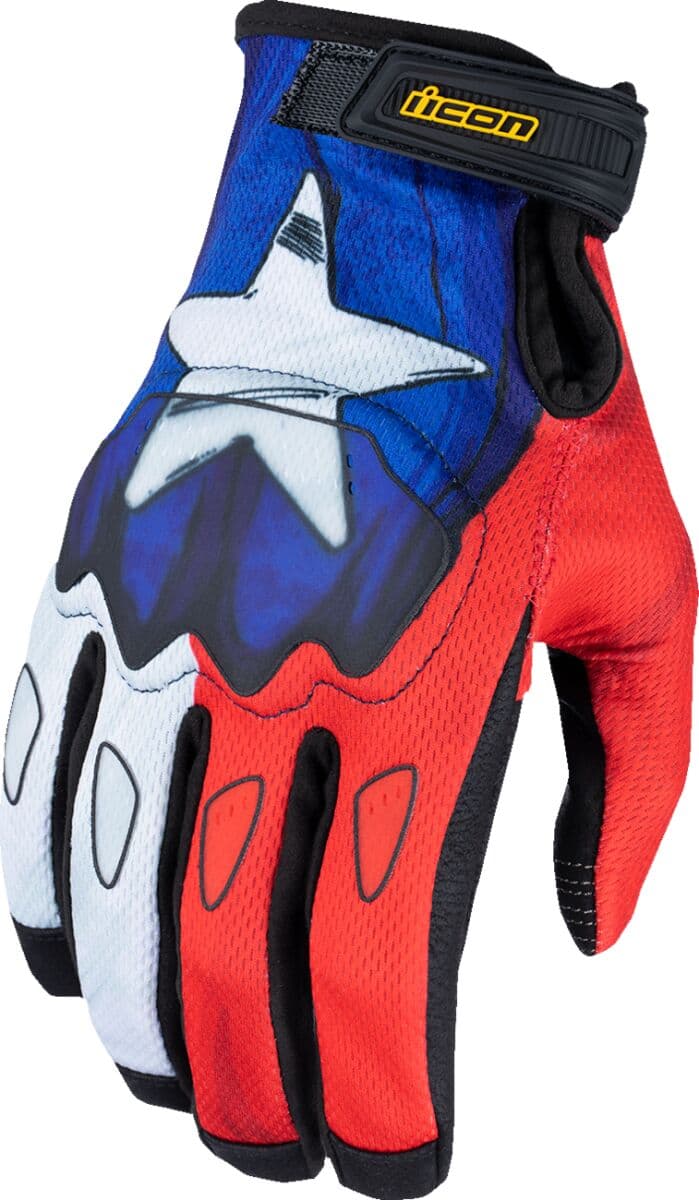 Hooligan™ CE Tejas Libre Gloves Black| Blue