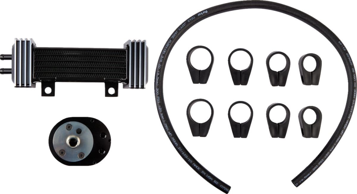 Vertical Frame-Mount Oil Cooler Kit