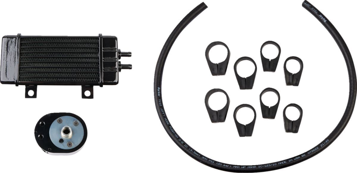 Vertical Frame-Mount Oil Cooler Kit