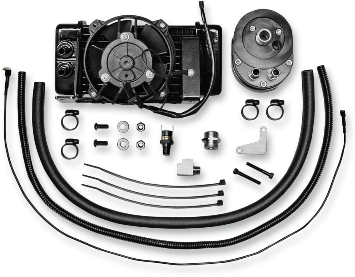 Low-Mount Fan-Assisted Oil Cooler Kit