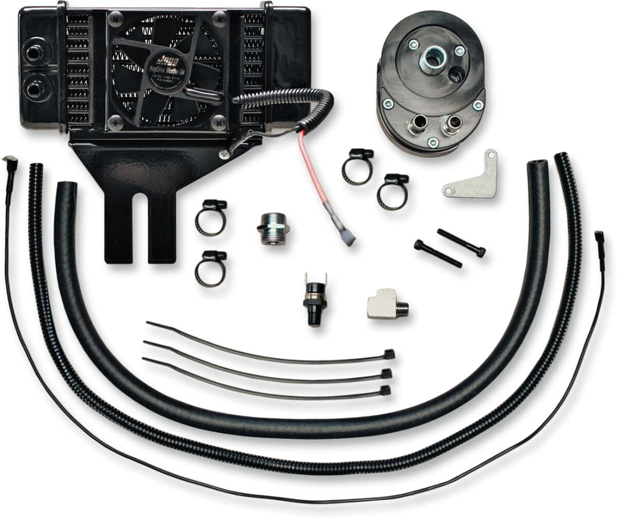 Low-Mount Fan-Assisted Oil Cooler Kit