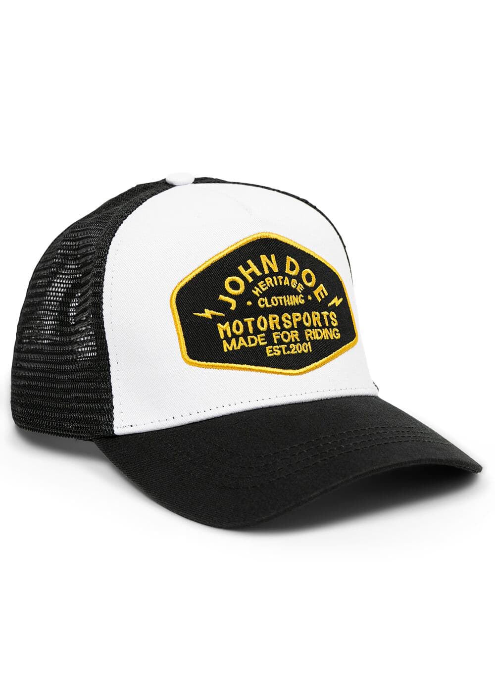 JDM Heritage Yellow Trucker Hat Black