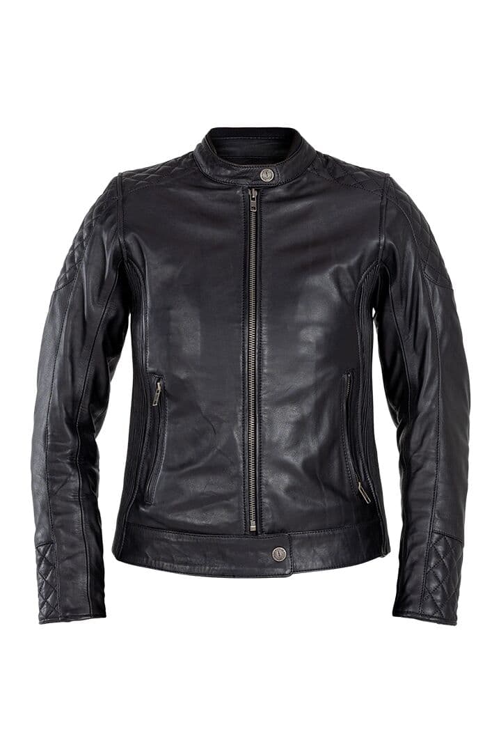 Women's Adina Leather Jacket Black