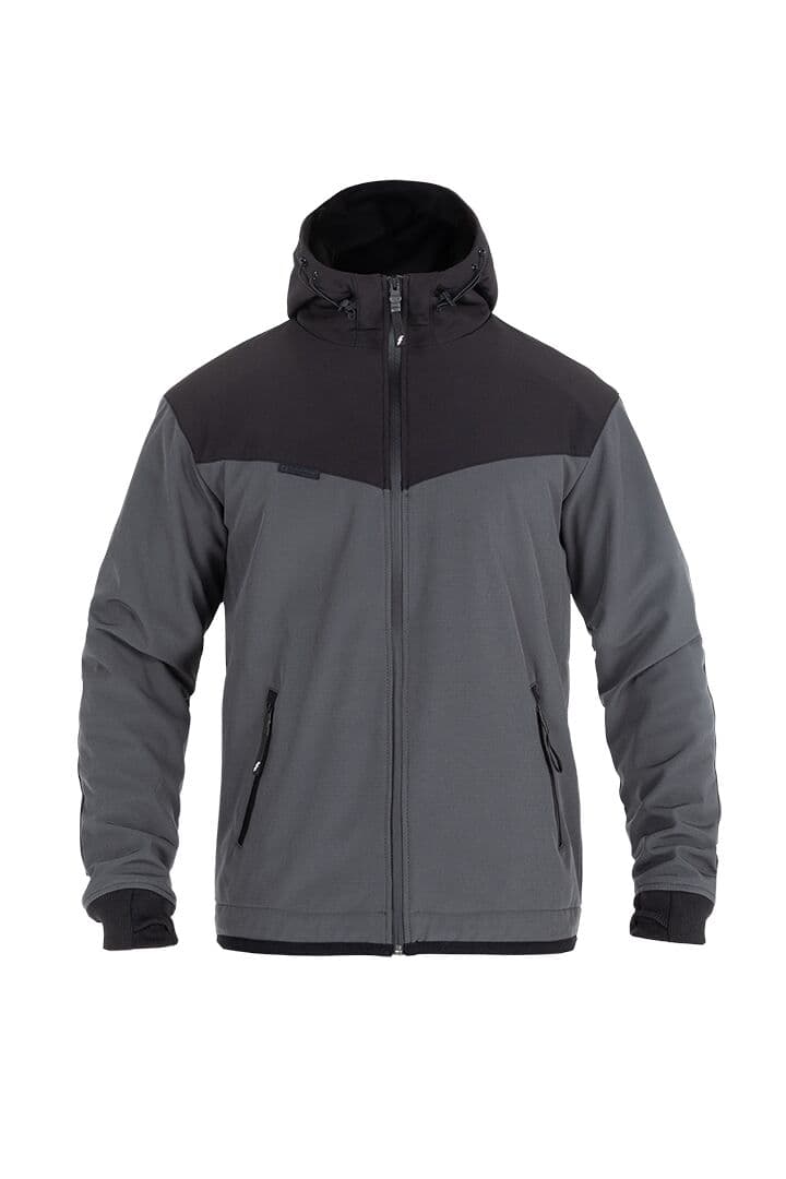 XTM® V3 Softshell Rip Stop Hoodie Gray