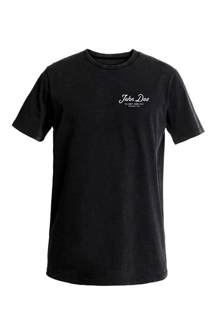 JD Lettering T-Shirt Black