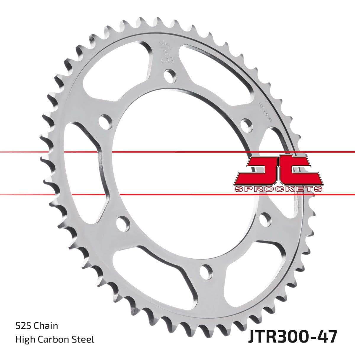 Rear Sprocket Induction Hardened Black Zinc Finish