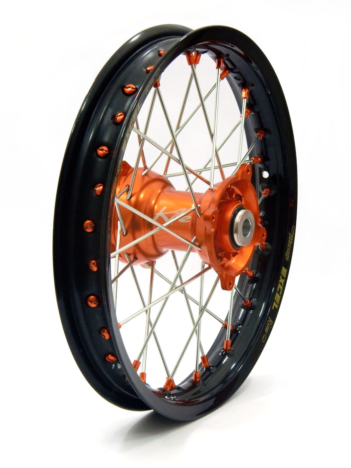 Elite MX-EN Wheel, silver spokes