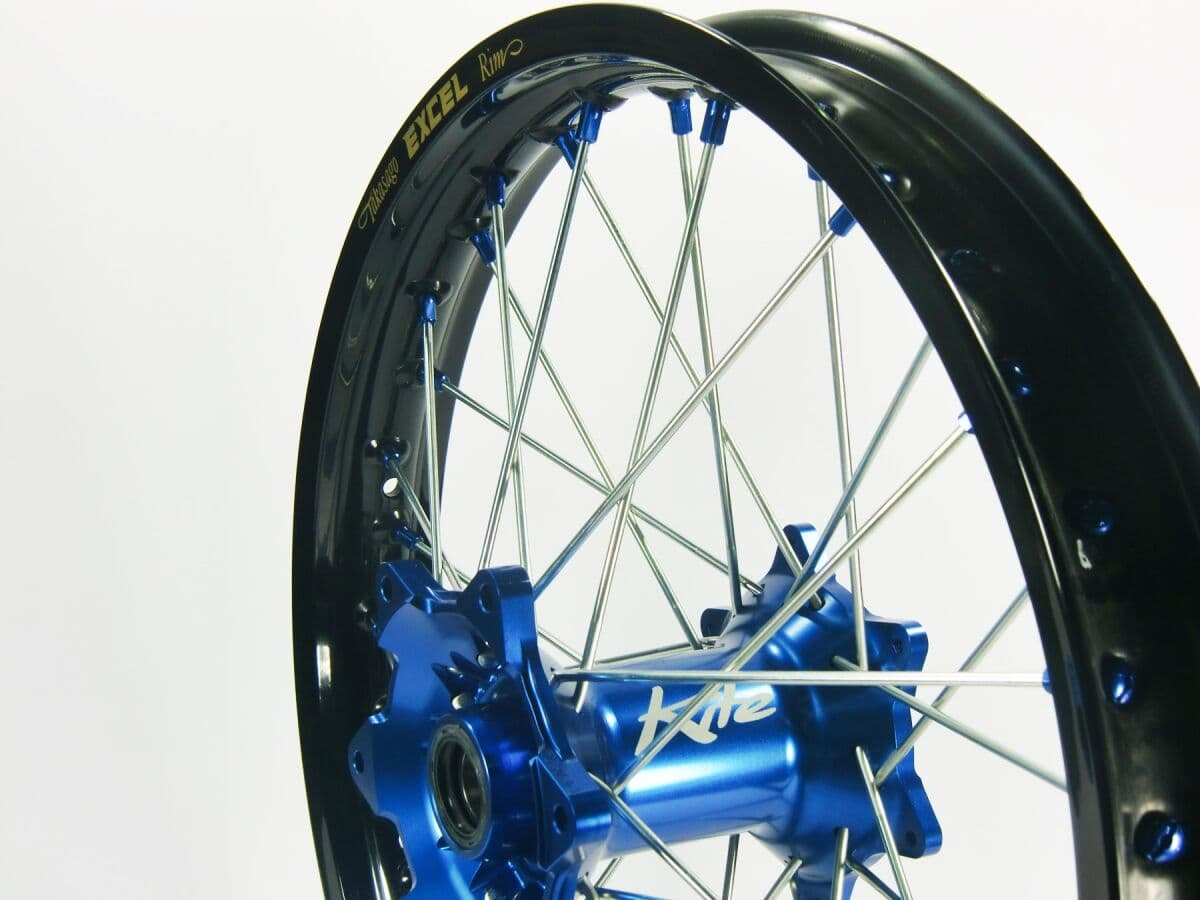 Elite MX-EN Wheel, silver spokes