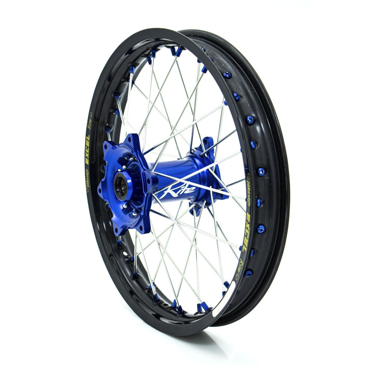 Elite MX-EN Wheel, silver spokes