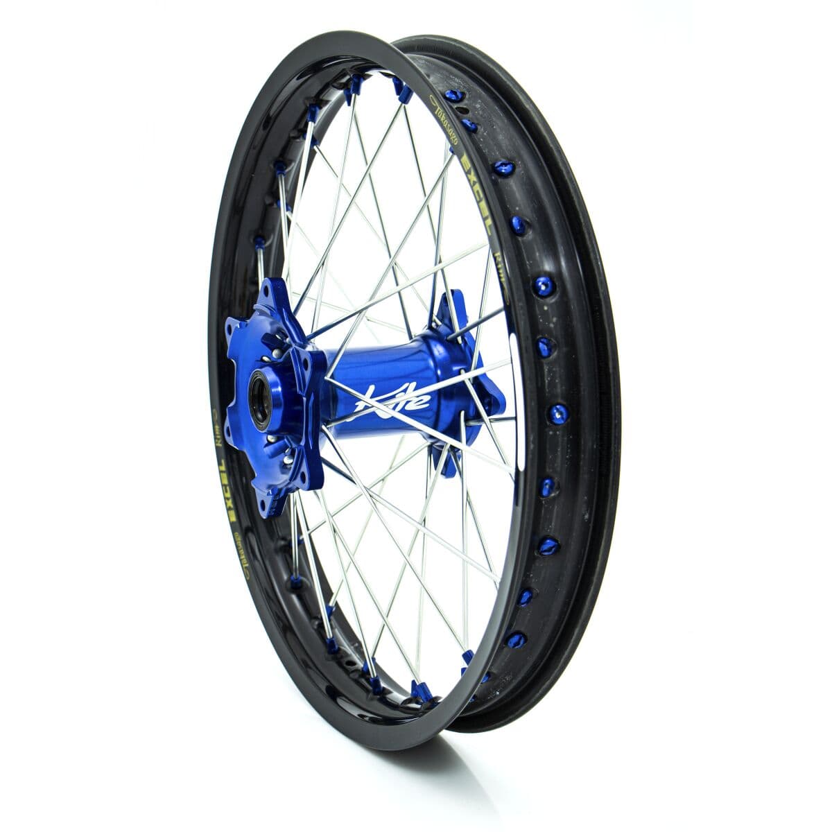 Elite MX-EN Wheel, silver spokes