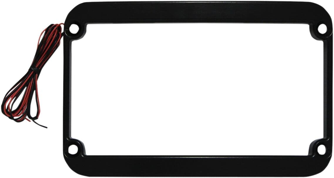 The One Rear Fender Lighted License Frame