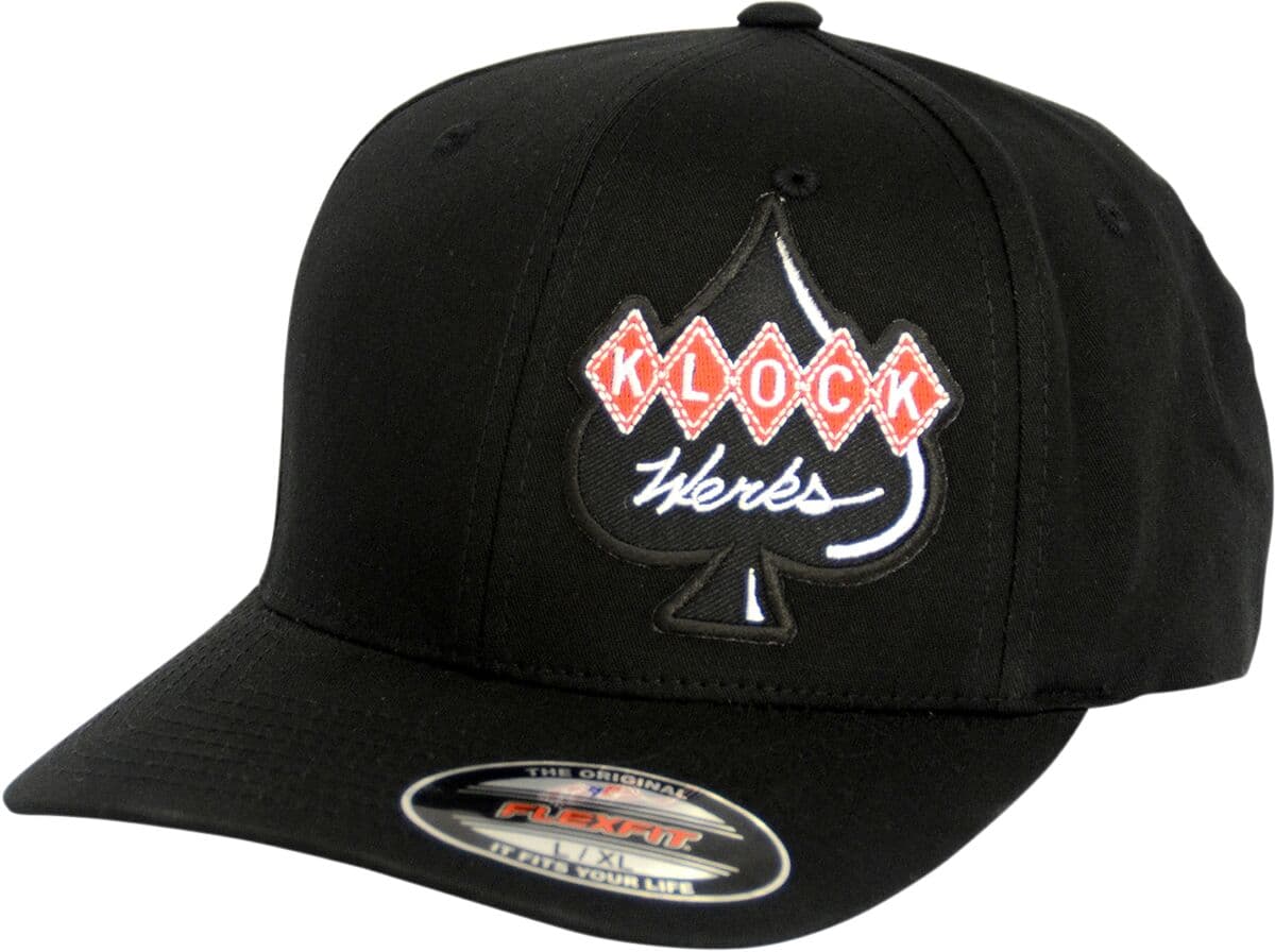 Offset Logo Flexfit® Hat Black