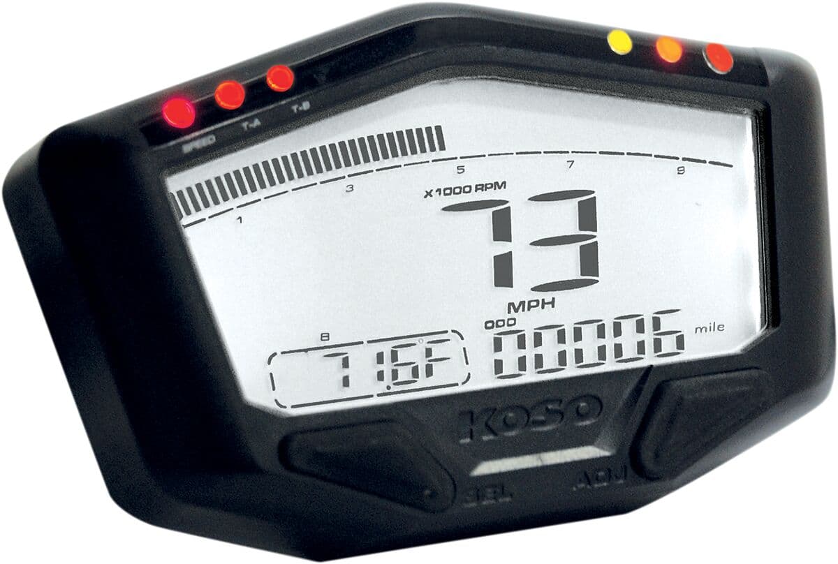 DB-02R Street/Race Speedometer