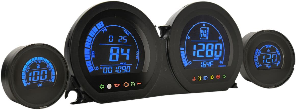 HD-03 - Four-Piece LCD Gauge Kit